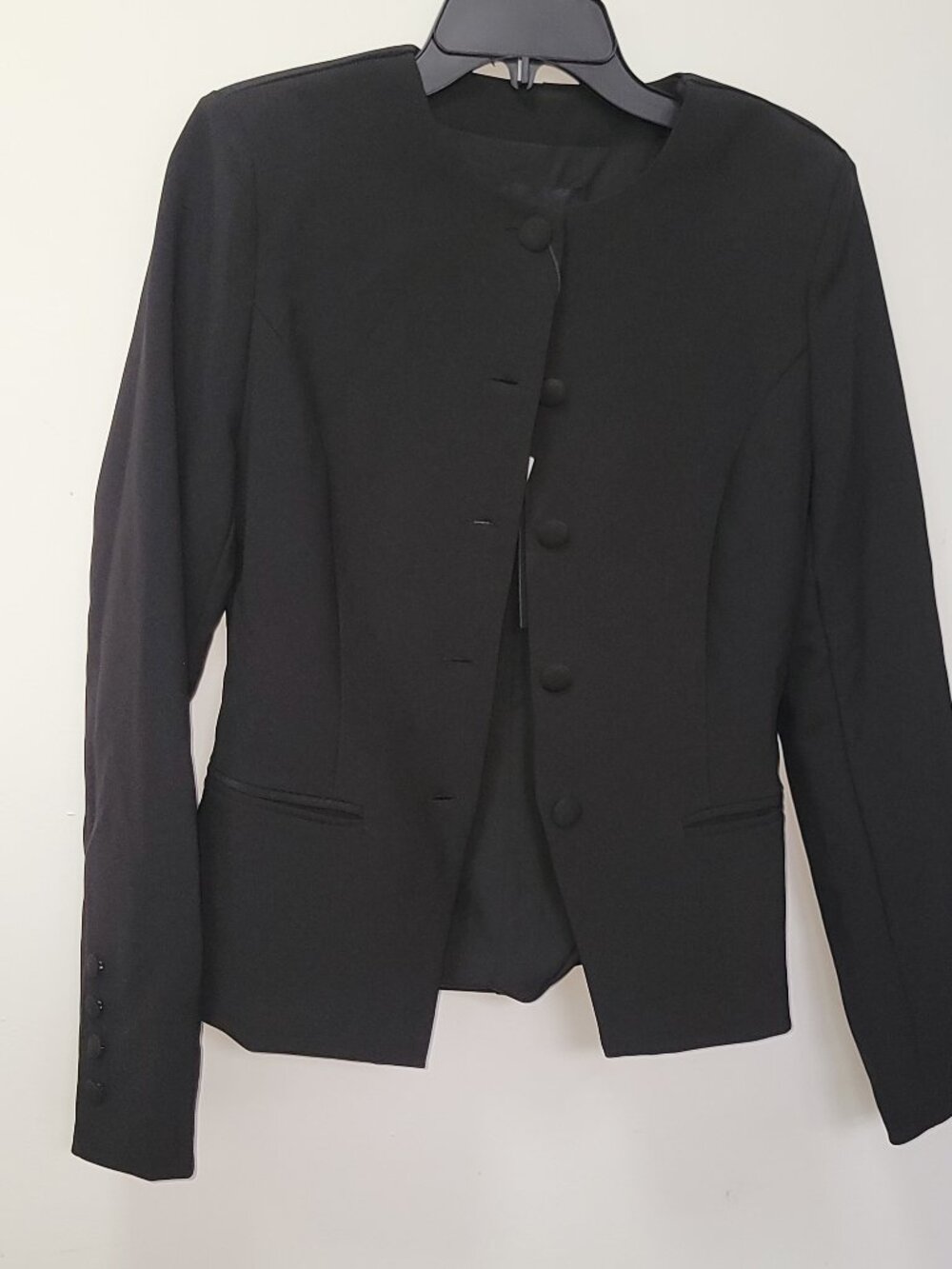 Jane collarless blazer (NWT)